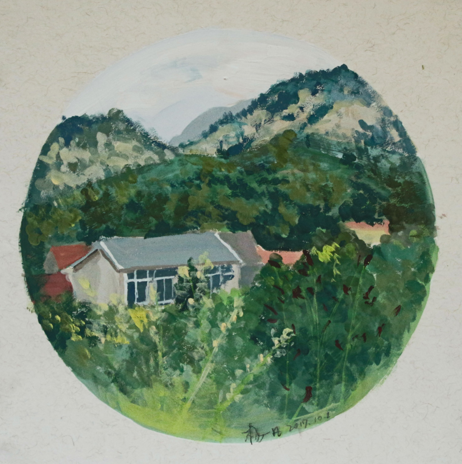 威海水木源画室,学生写生作品